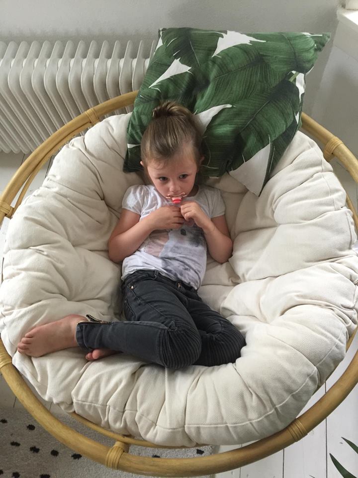 Van storm Mew Mew Aanvankelijk Rotan Papasan-stoel voor binnen en buiten - Keeponstyling