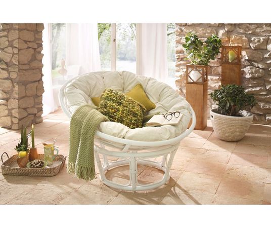 Betere Rotan Papasan-stoel voor binnen en buiten - Keeponstyling TD-29