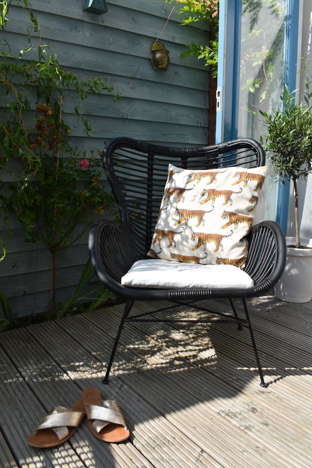 rattan butterfly chair